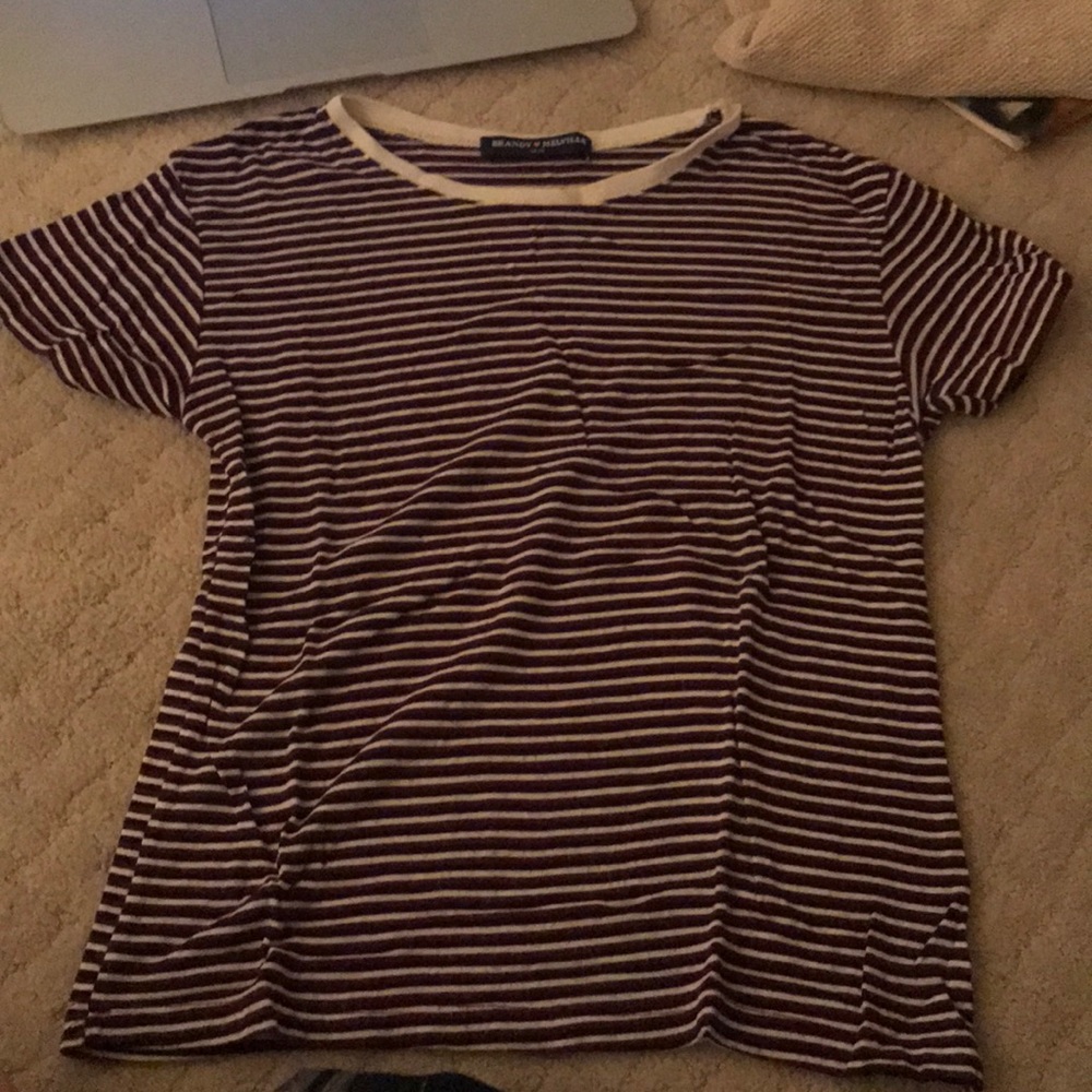 Brandy Striped Tee